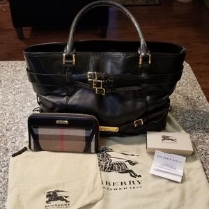 Burberry Bridle Bag & Wallet Bundle
